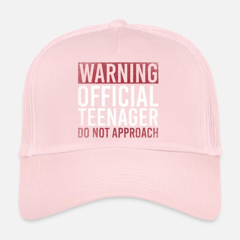 Avertissement : adolescent officiel : ne pas approcher Casquette trucker 