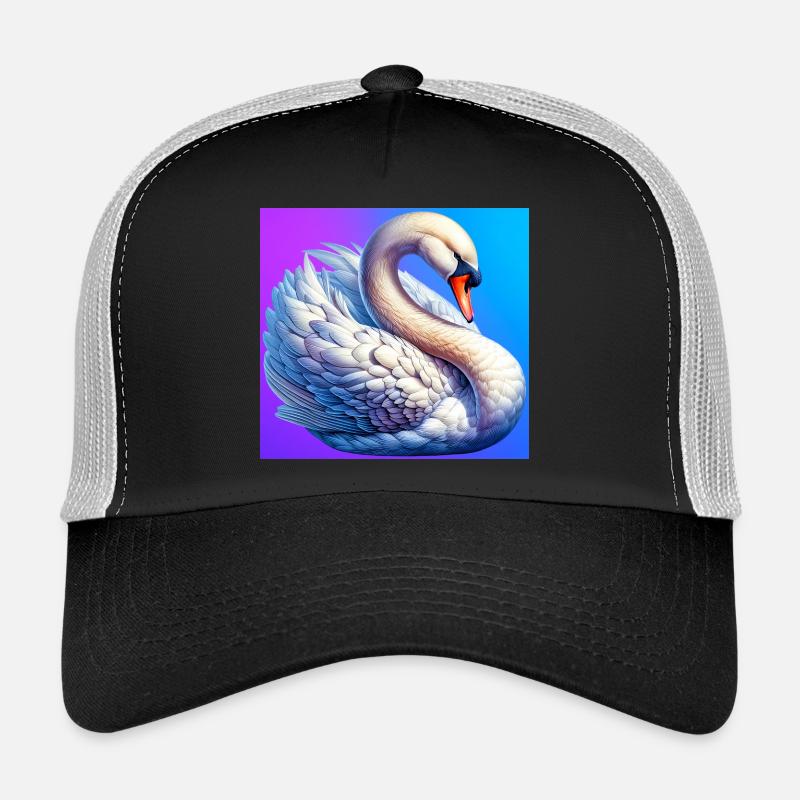 cygne Casquette trucker 