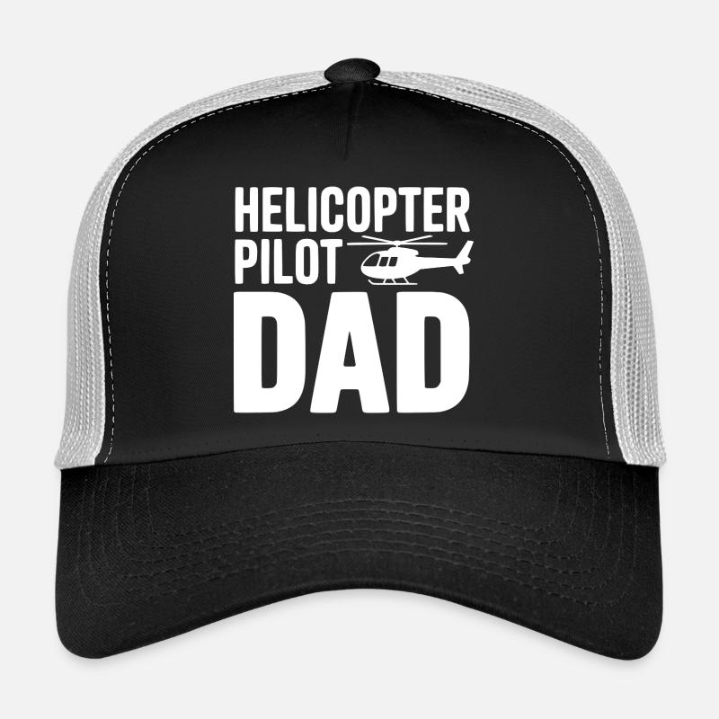 Hubschrauberpilot-Vater Trucker Cap