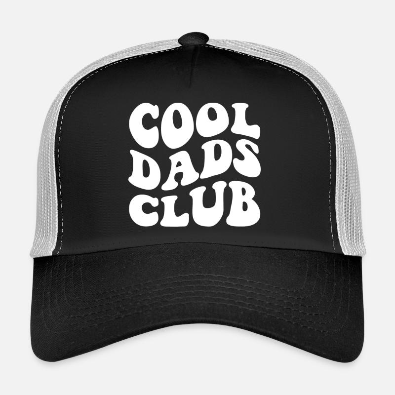 Coole Dads Club - Trucker Cap - Schwarz/Steingrau