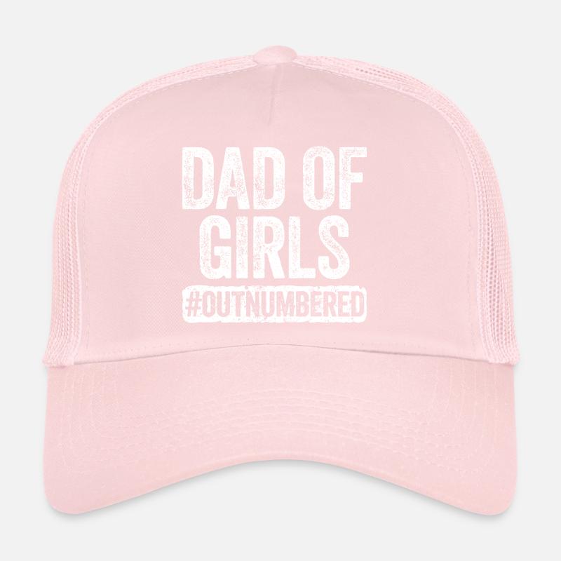 Papa des filles en difficulté Imprimé Casquette trucker 