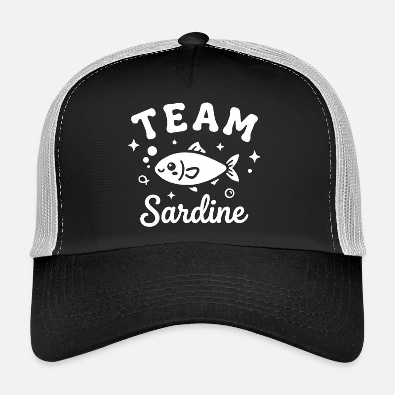 Sardinenteam – nautisches Design Trucker Cap