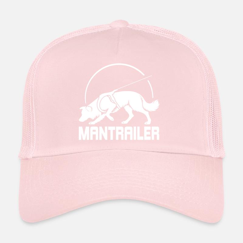 Chien de recherche BORDER Collie MANTRAILER Casquette trucker 