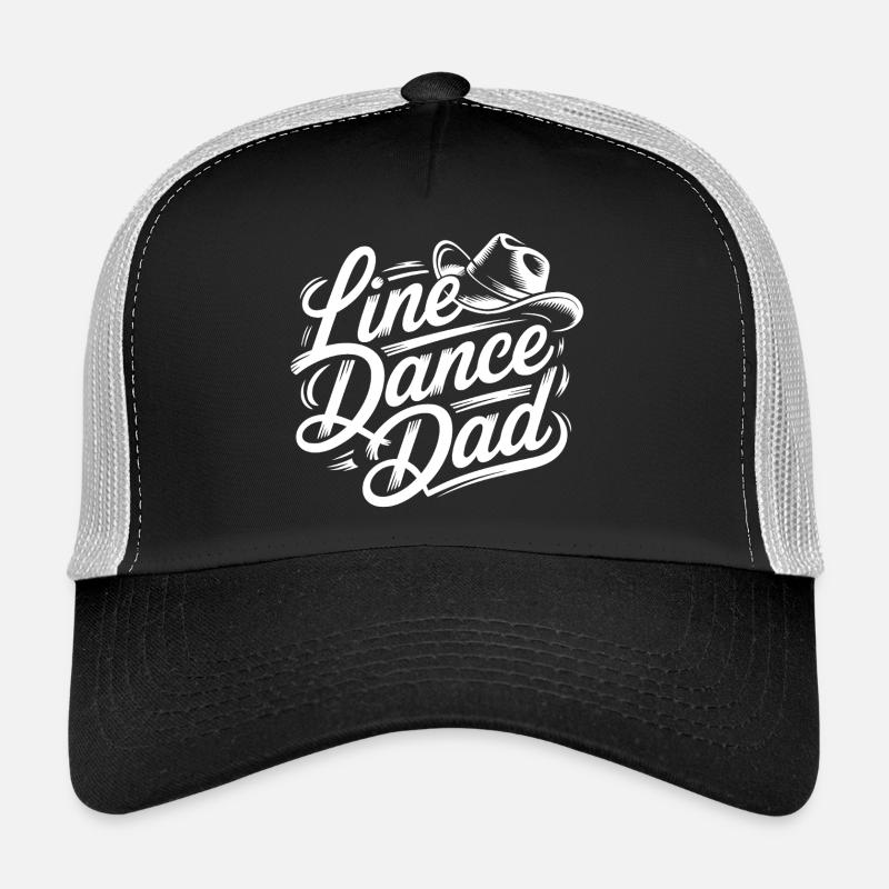 Père de la danse en ligne - Logo du script Casquette trucker 