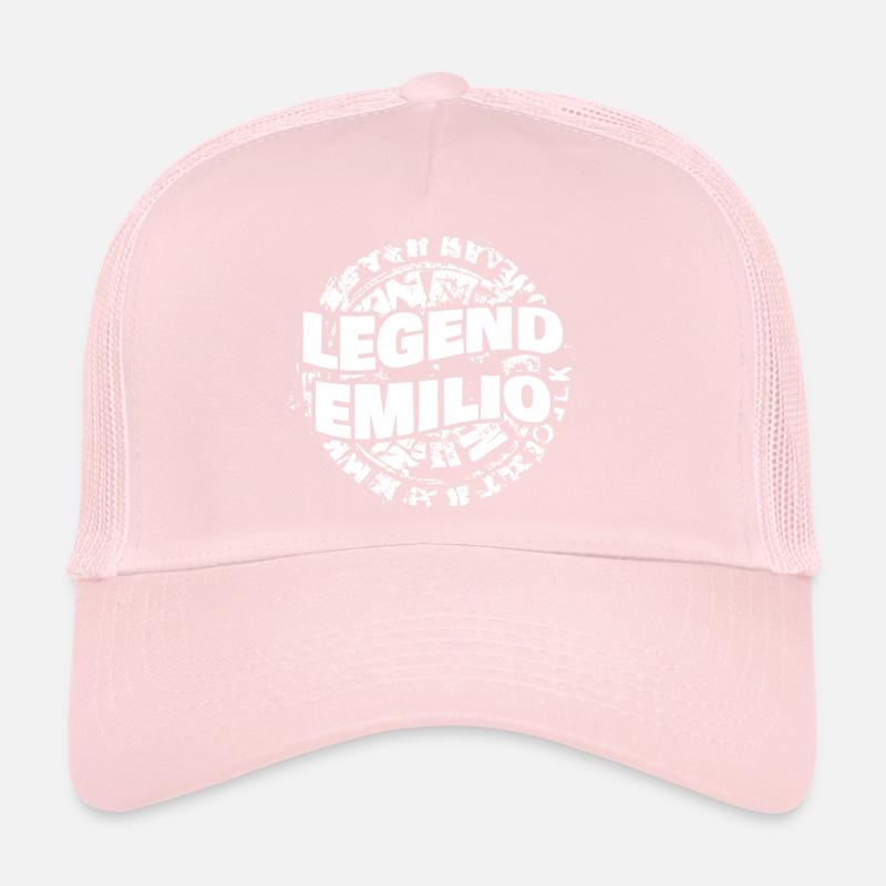 Emilio Casquette trucker 