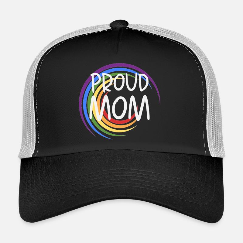 Proud Mom Regenbogen  Trucker Cap