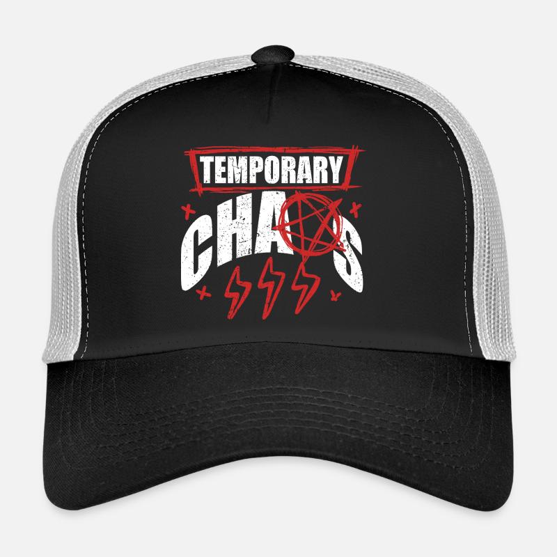 Punk For A Day Temporary Chaos Trucker Cap