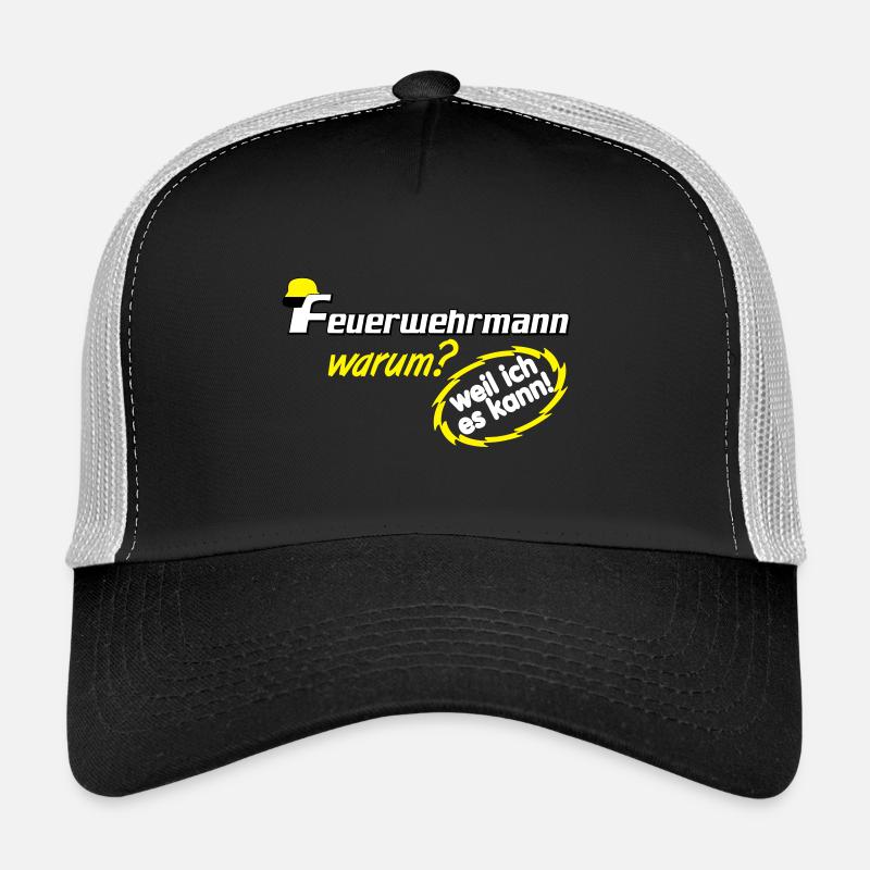 Volunteer Fire Brigade , Firefighter because I (25 Trucker Cap