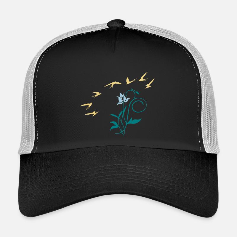 Orchidee / orchid (2c) Casquette trucker 