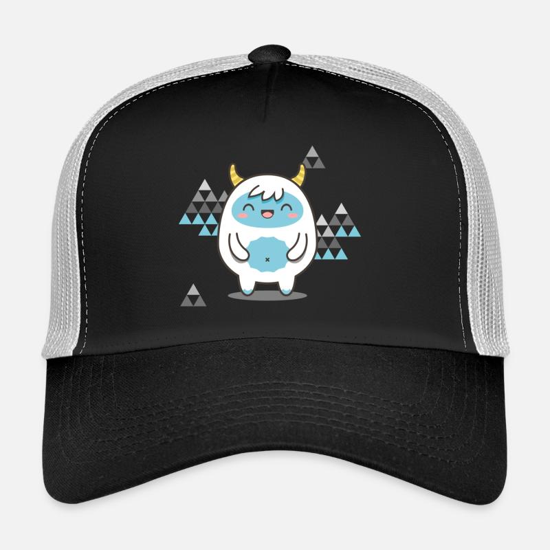 Kawaii Jeti 2 - Trucker Cap - black/stone grey