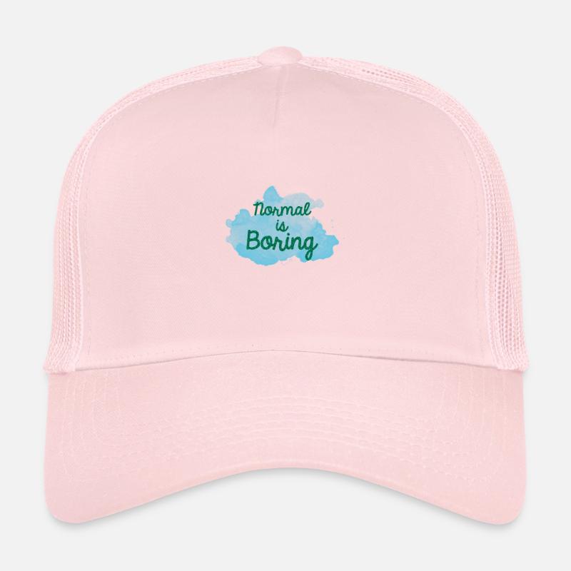 Normale est plate Casquette trucker 