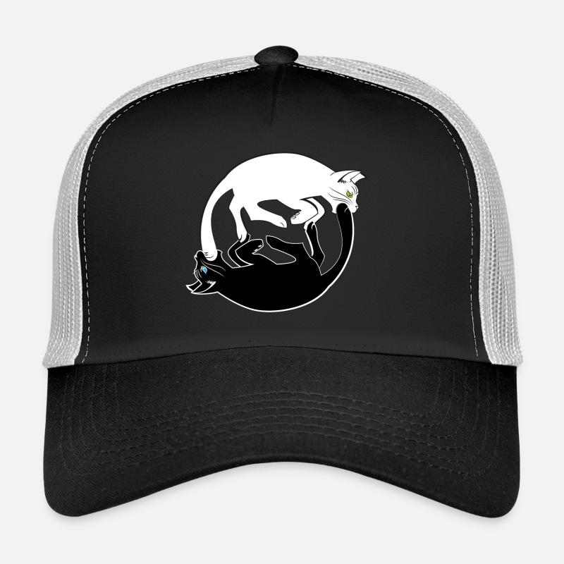 Psychedelic cats Trucker Cap