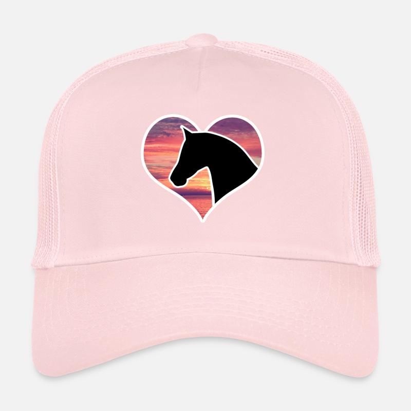 Cheval à coeur Casquette trucker 