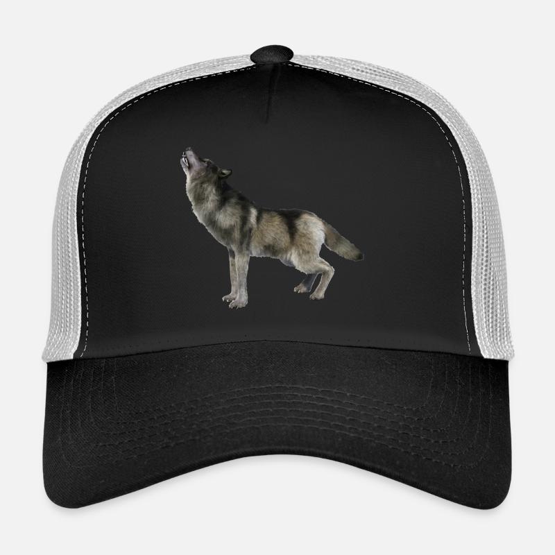 Wolf Trucker Cap