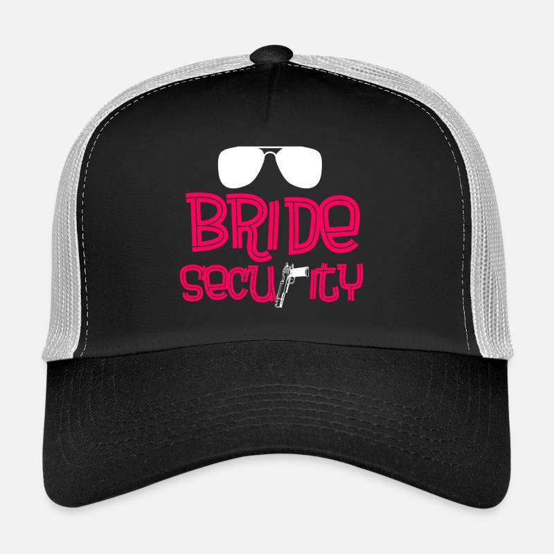 Sécurité de la mariée Casquette trucker 