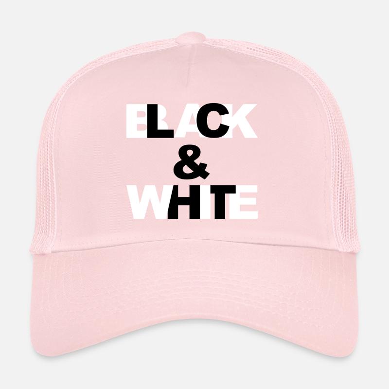 Black & White Casquette trucker 