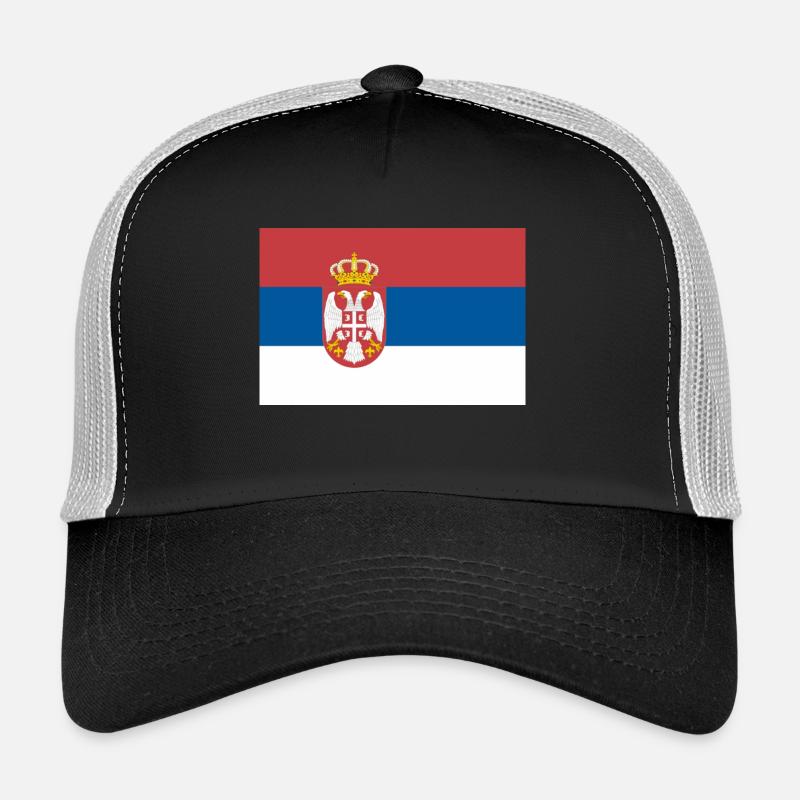 flagge serbien Trucker Cap
