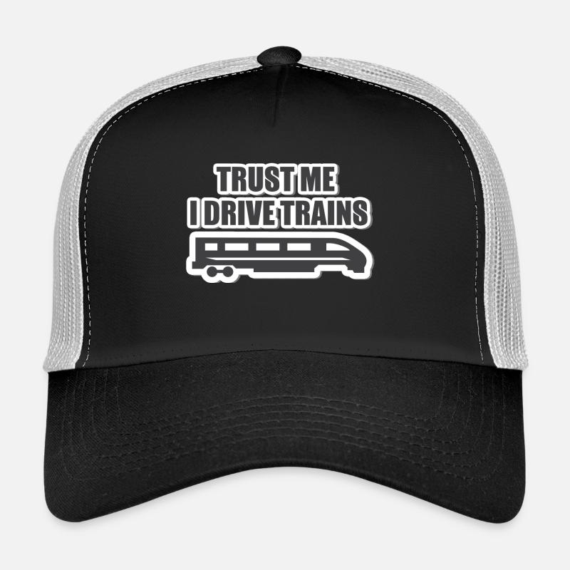 Les conducteurs, les conducteurs de train, train, métro, ICE, train Casquette trucker 