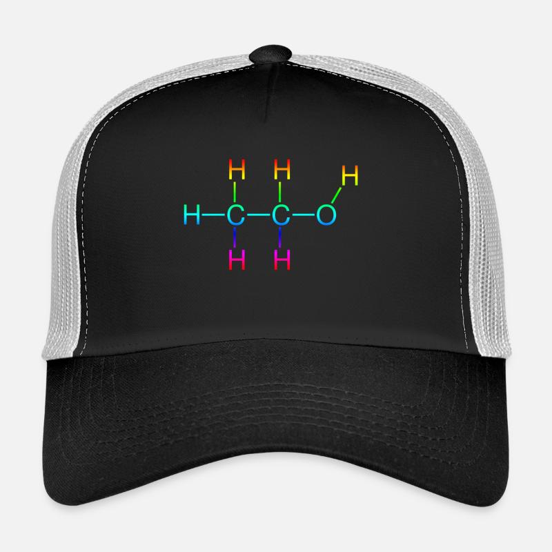 Formule développée par l'alcool éthylique Casquette trucker 