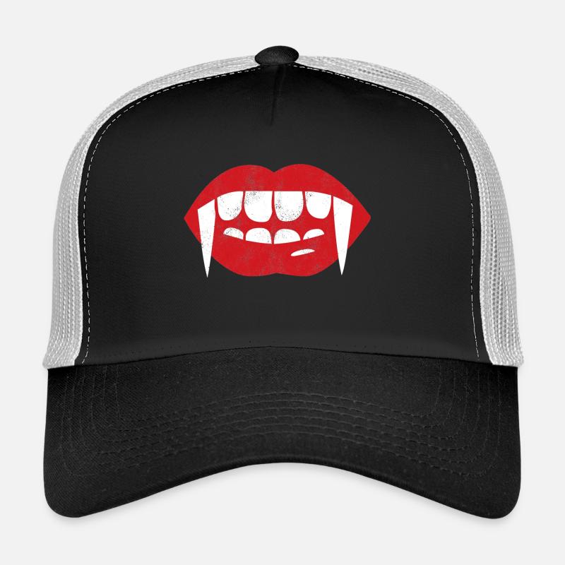 Fantasy / Dracula: Fangzähne - Vampire teeth Trucker Cap