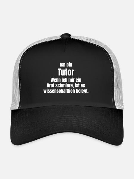 Tutor - Trucker Cap - Schwarz/Steingrau
