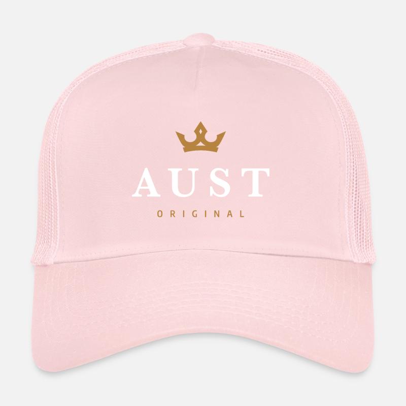 Logo original de la famille Aust Casquette trucker 