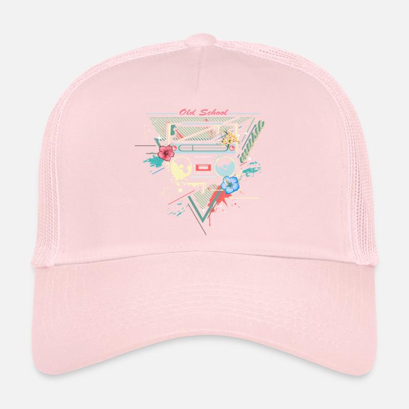 Ghettoblaster rétro graffiti Casquette trucker 