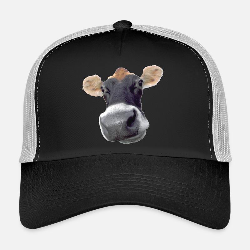 Moo Cow - Trucker cap - sort/stengrå