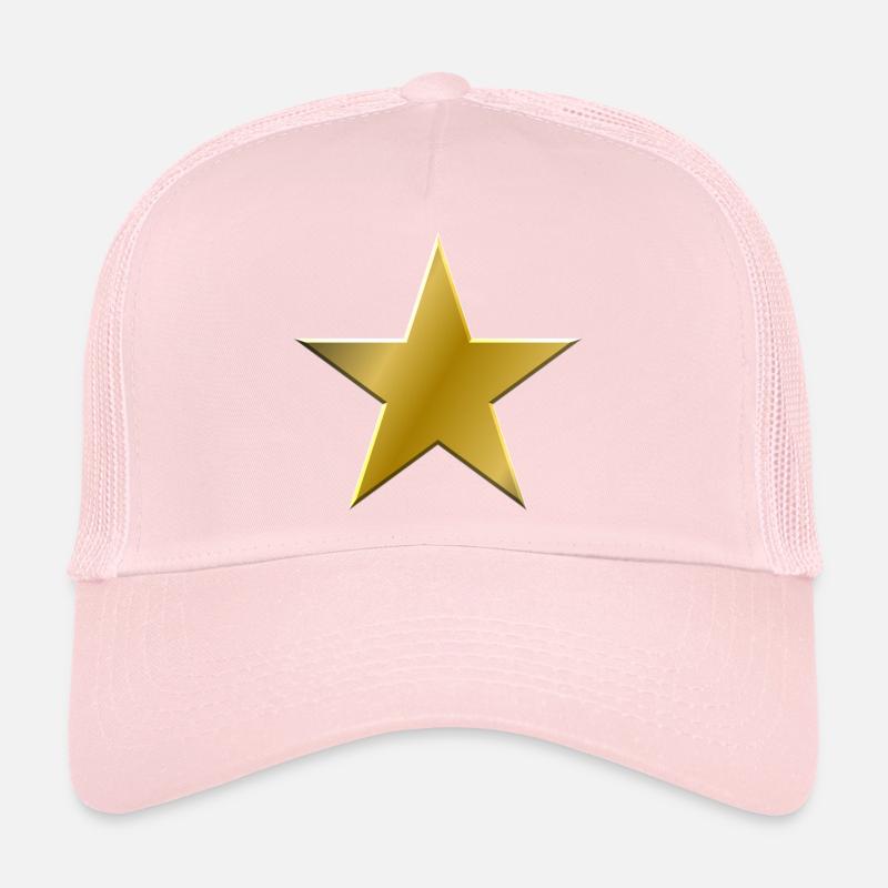 Éclat de l’étoile dorée Casquette trucker 