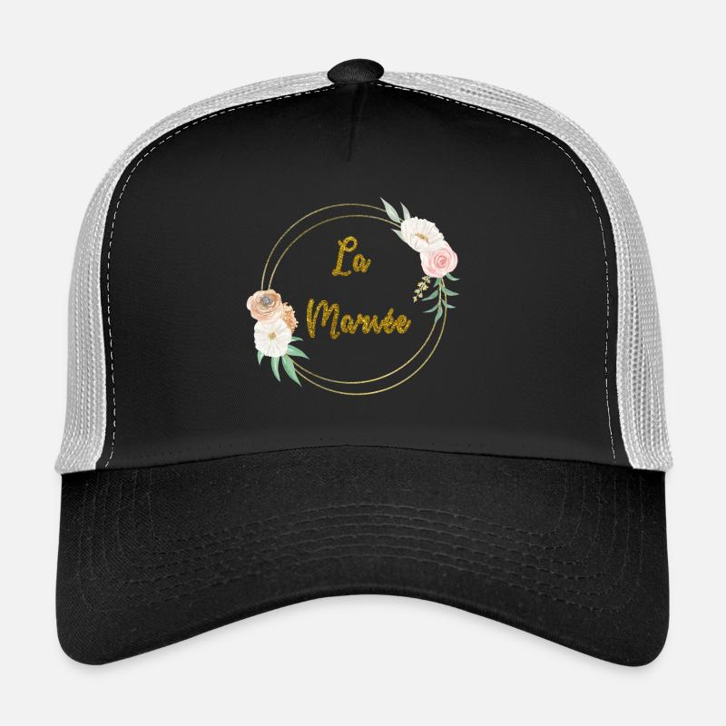 la sposa d'oro e fiori Cappellino sportivo