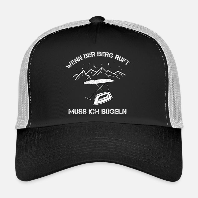 Extrembügeln - Trucker Cap - Schwarz/Steingrau