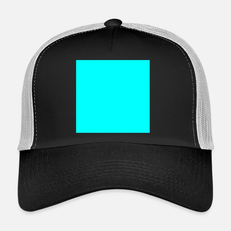 turquoise background texture template personalize Trucker Cap