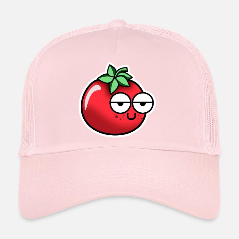 Tomate mit Gesicht Trucker Cap