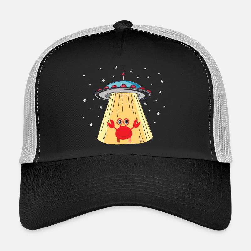 Visiteur de crabe extraterrestre Casquette trucker 