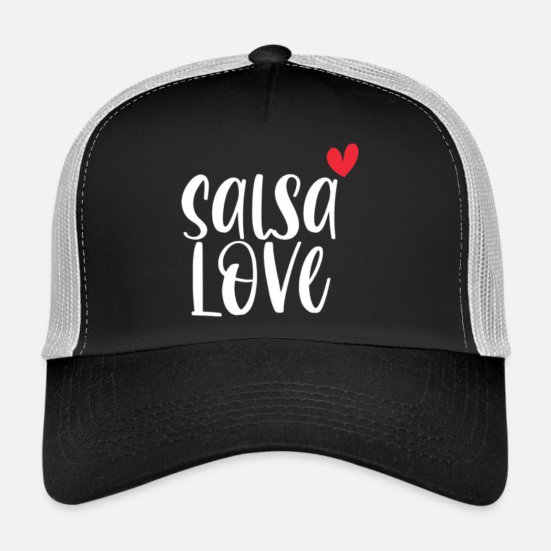 L’amour de la salsa! Cadeau de danse Dancer Latino Casquette trucker 