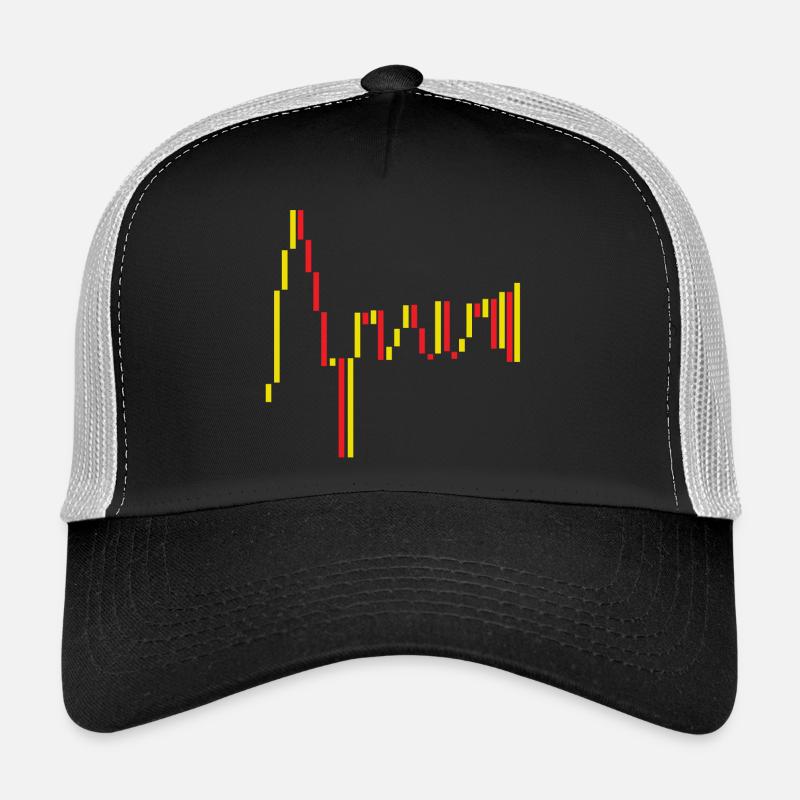 Spanische Börse Rot Gelb Trucker Cap