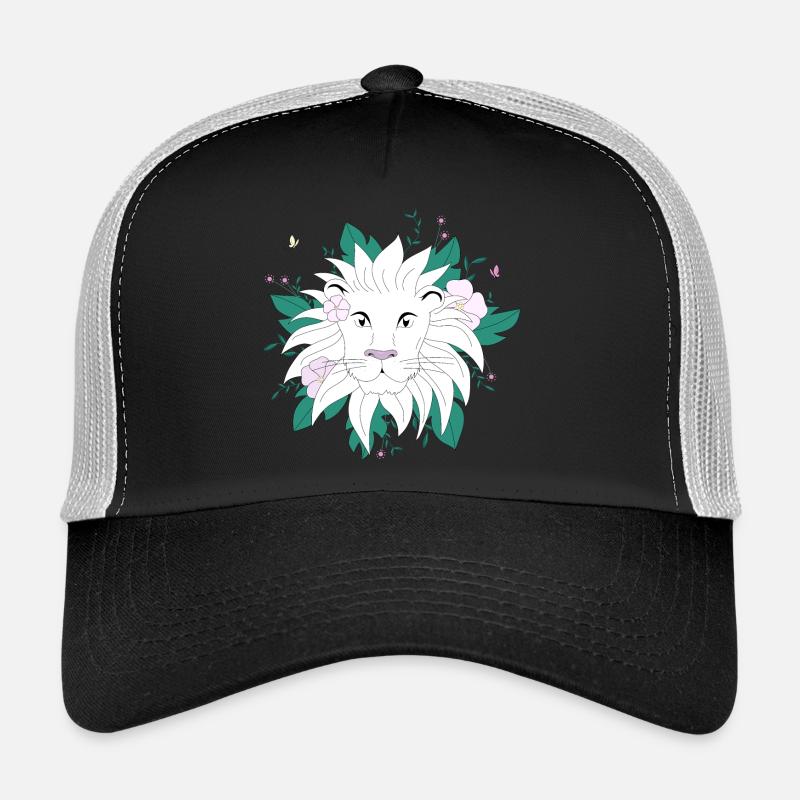 Lion botanique Casquette trucker 