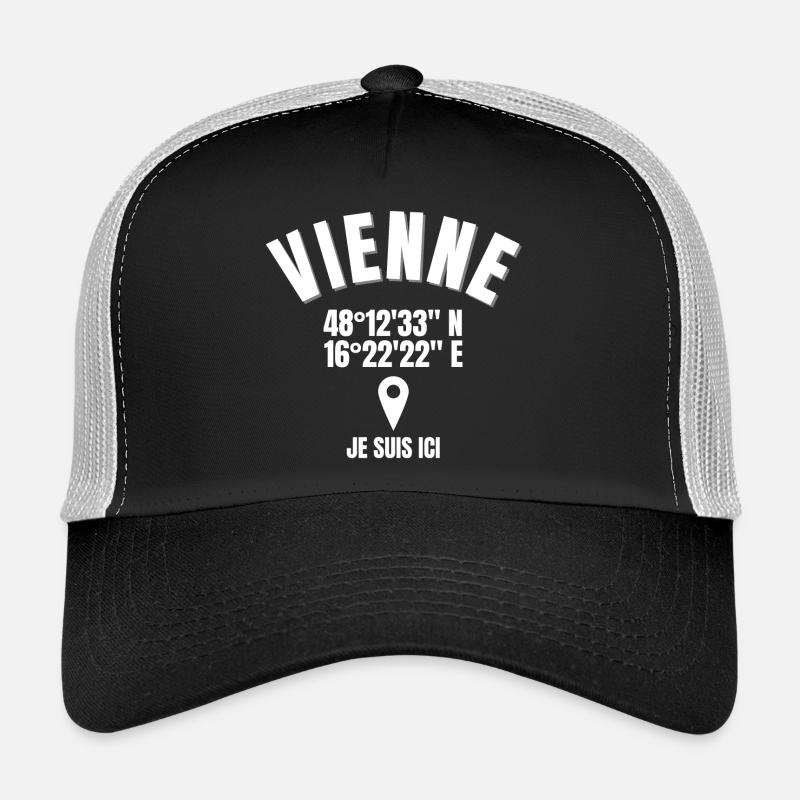 Autriche, Vienne, viennois Casquette trucker 