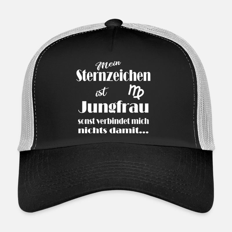 Sternzeichen Jungfrau Trucker Cap