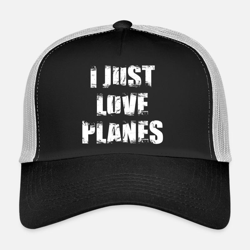 I love airplanes Trucker Cap