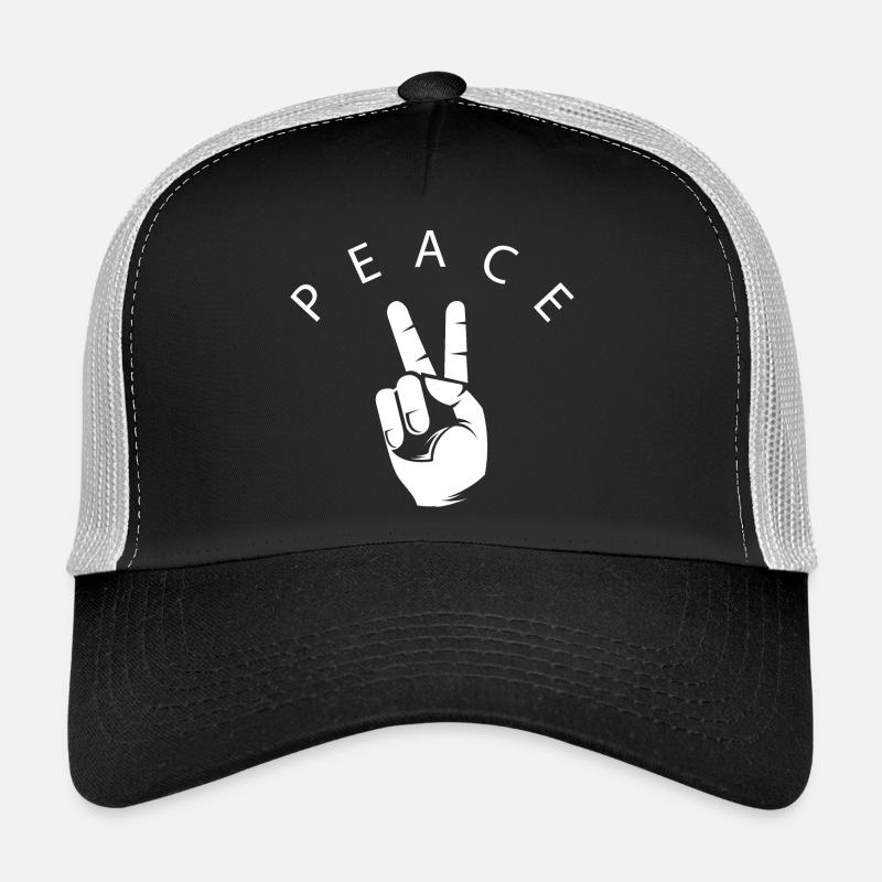 Icône du signe de doigt de la main de la main de la main Casquette trucker 