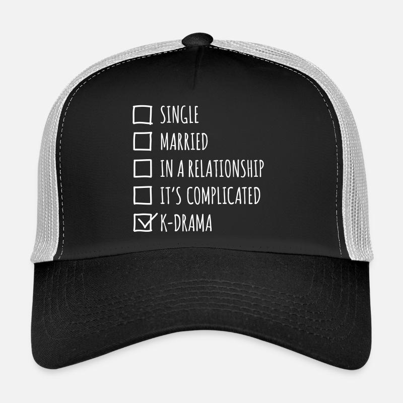 Single married in a relationship k-drama Casquette trucker 