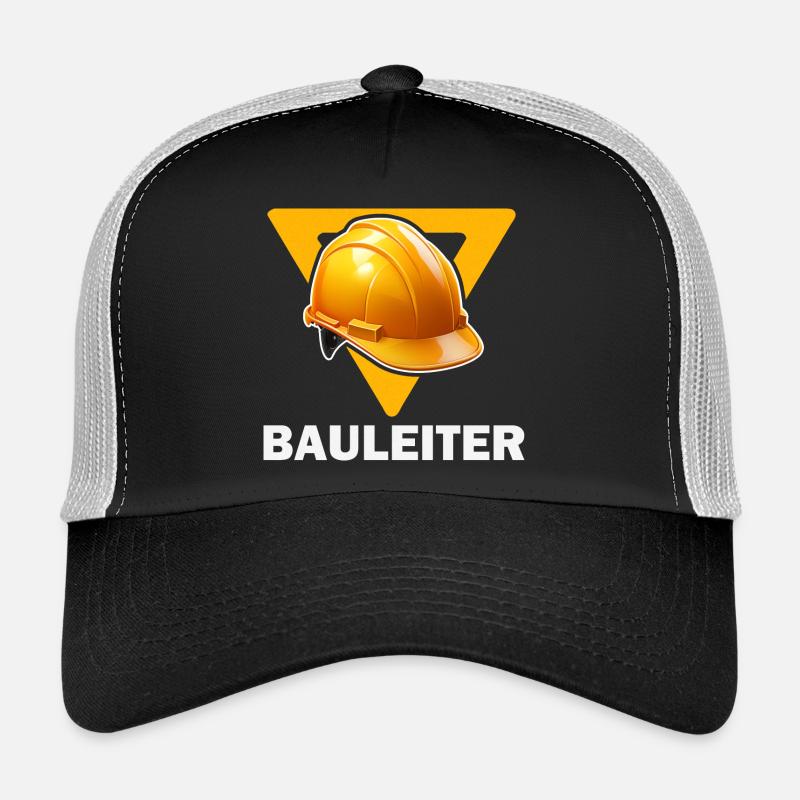 Baustellenleiter Bauhelm Trucker Cap