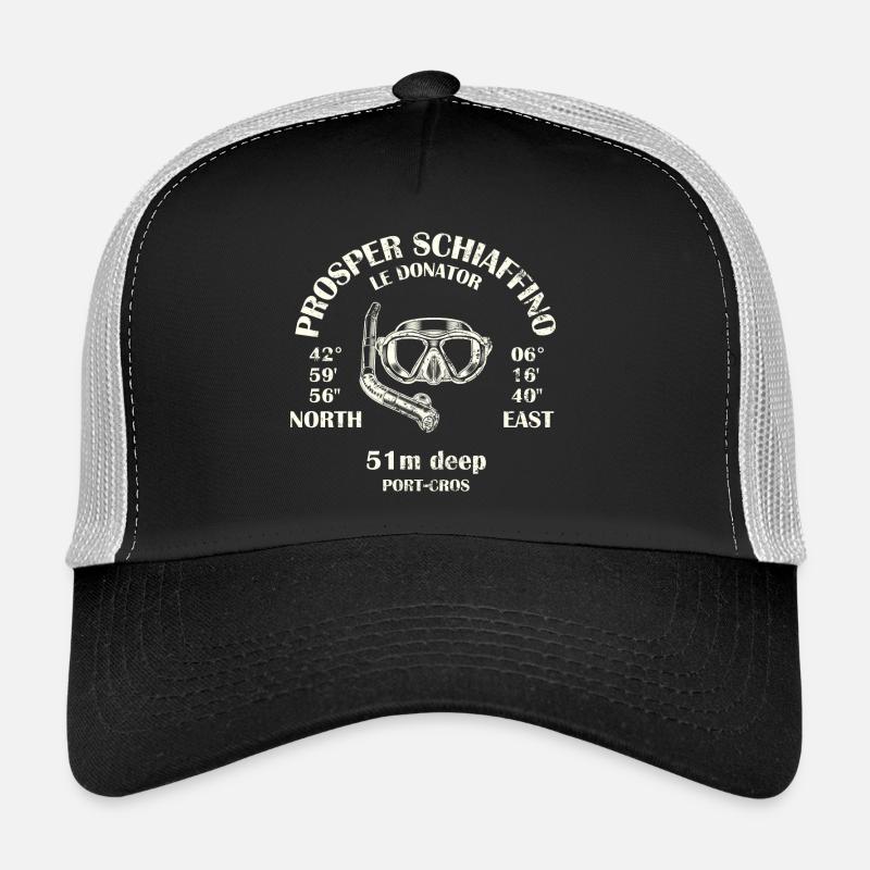 Ich kann nicht, ich bin auf das Wrack der Donator getaucht. Trucker Cap