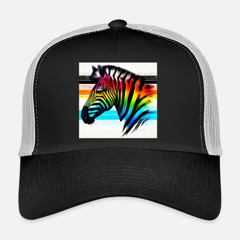 Zebra Trucker Cap