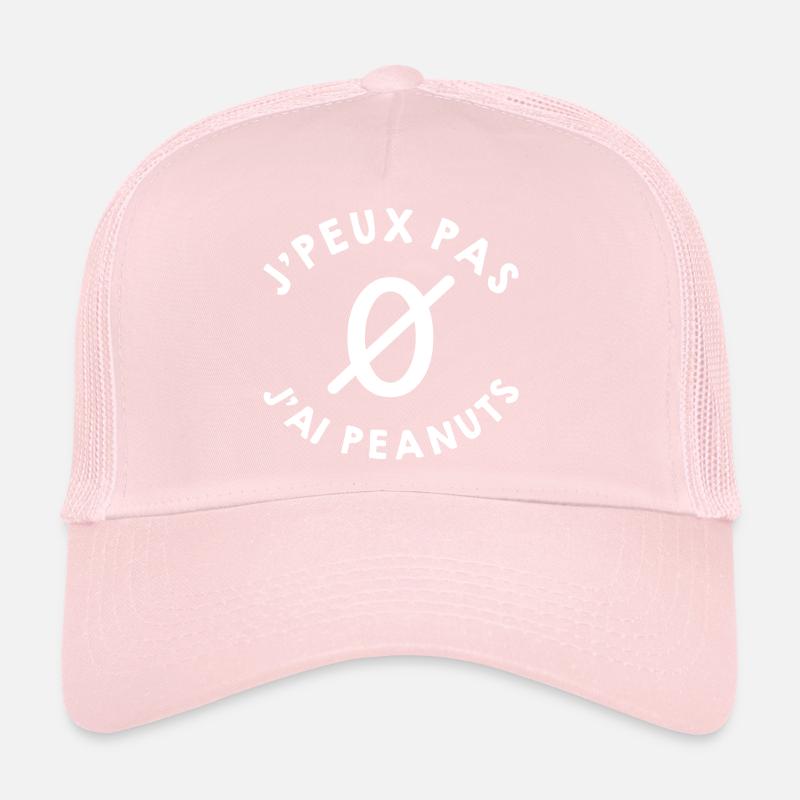 j'peux pas j'ai peanuts Casquette trucker 