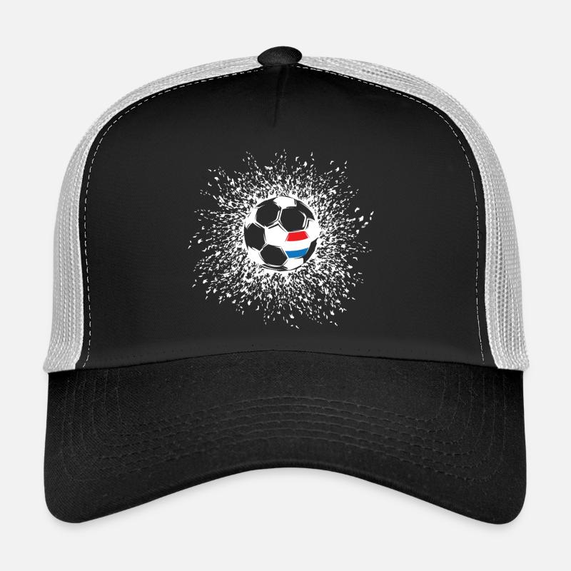Fußball Niederlande Ball Explosion Team Symbol Trucker Cap