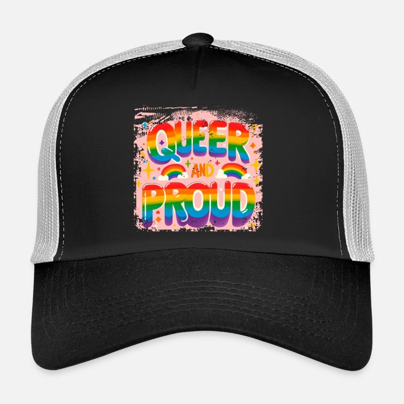 Queer et fier Casquette trucker 