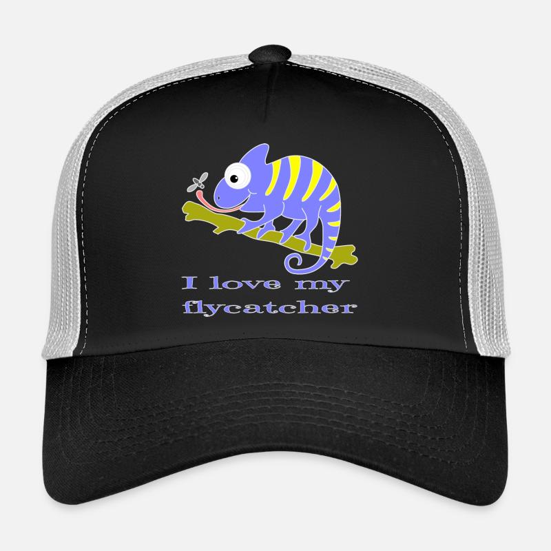 Animal caméléon Casquette trucker 