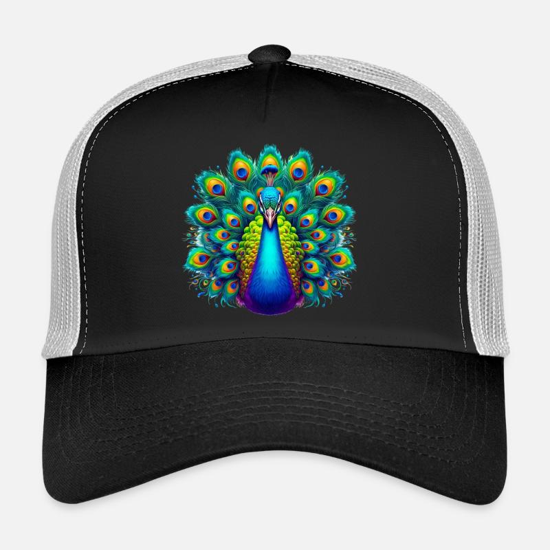 Pfau - Trucker Cap - Schwarz/Steingrau